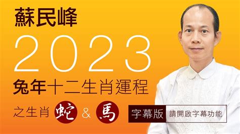 蘇民峰2023運程電子書下載